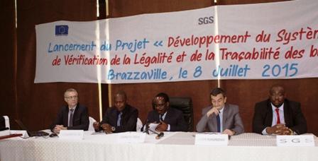 Mise en œuvre de l’APV-FLEGT : Lancement des activités du Projet « Système Informatique de Vérification de laLégalité des bois et produits dérivés du Congo »